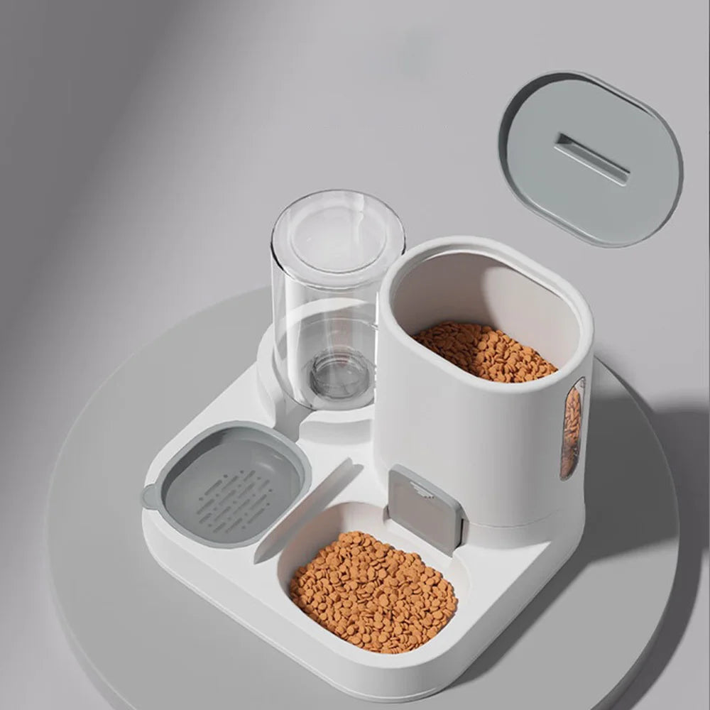 Spill-Proof Dual Pet Bowl
