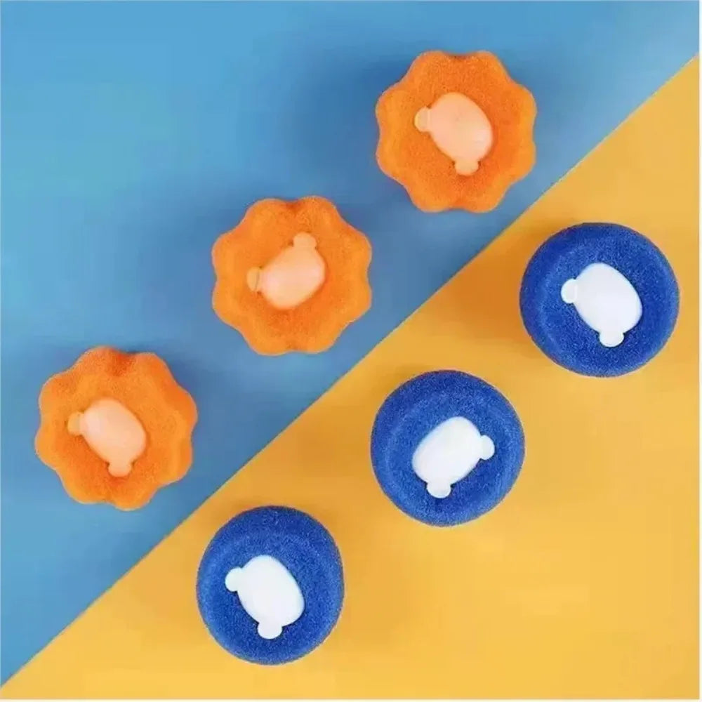 Reusable Laundry Balls Pet Hair and Lint Remover Filter (3-10 Piece Pack) for Washing Machine & Dryer