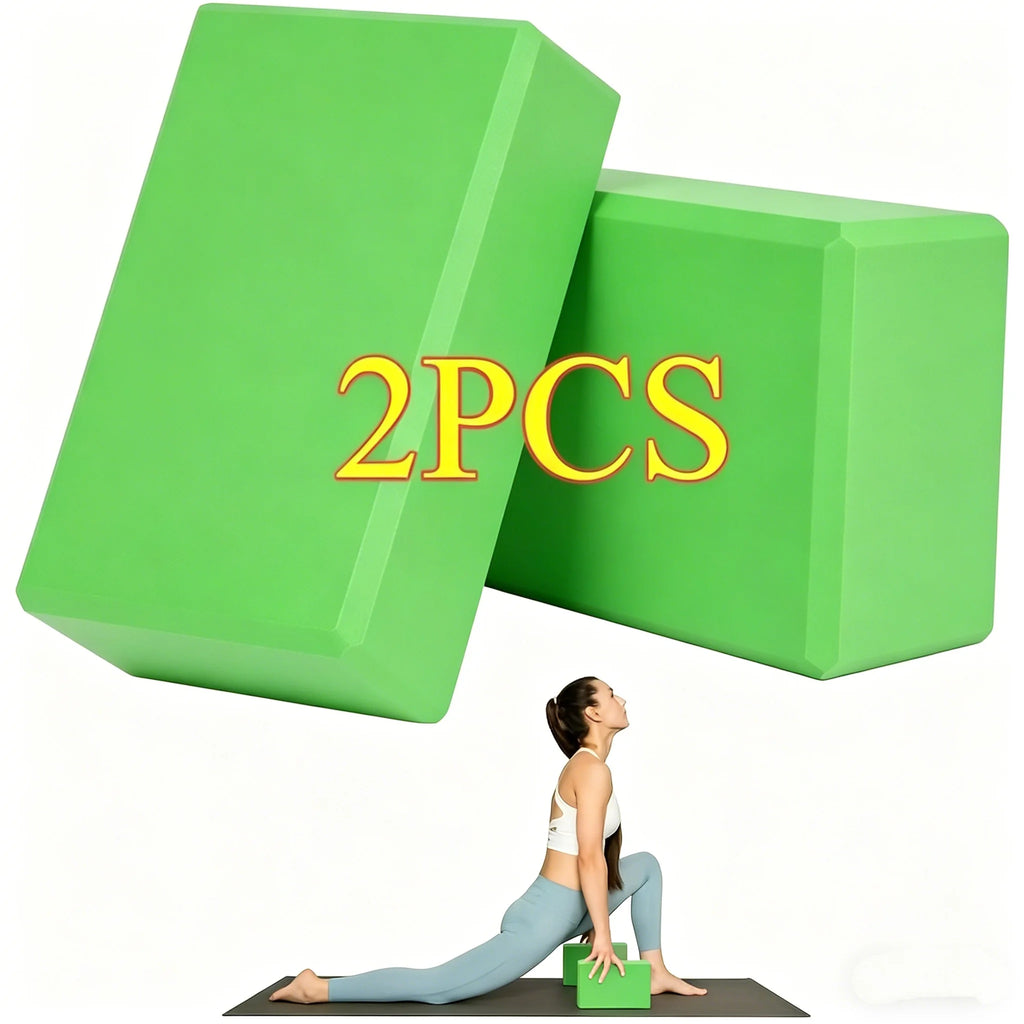 Yoga Block for Yoga, Stretching & Fitness Support