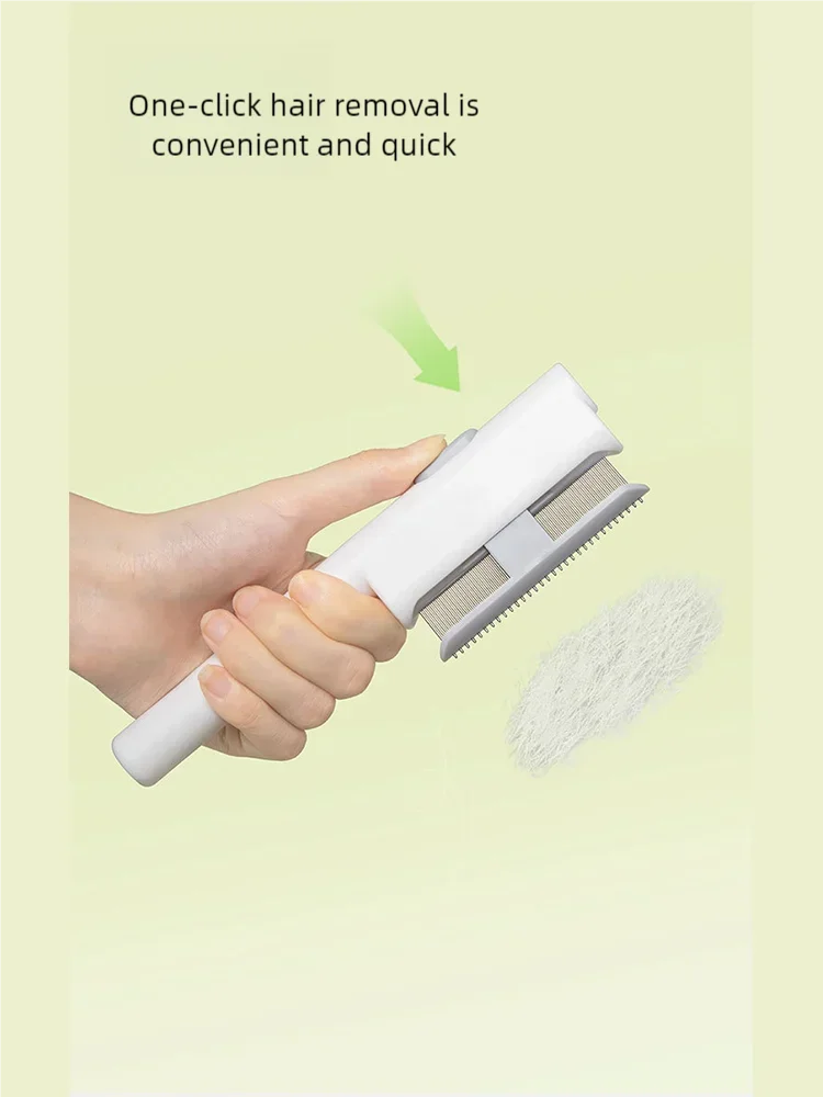 Self-Cleaning Pet Grooming Brush