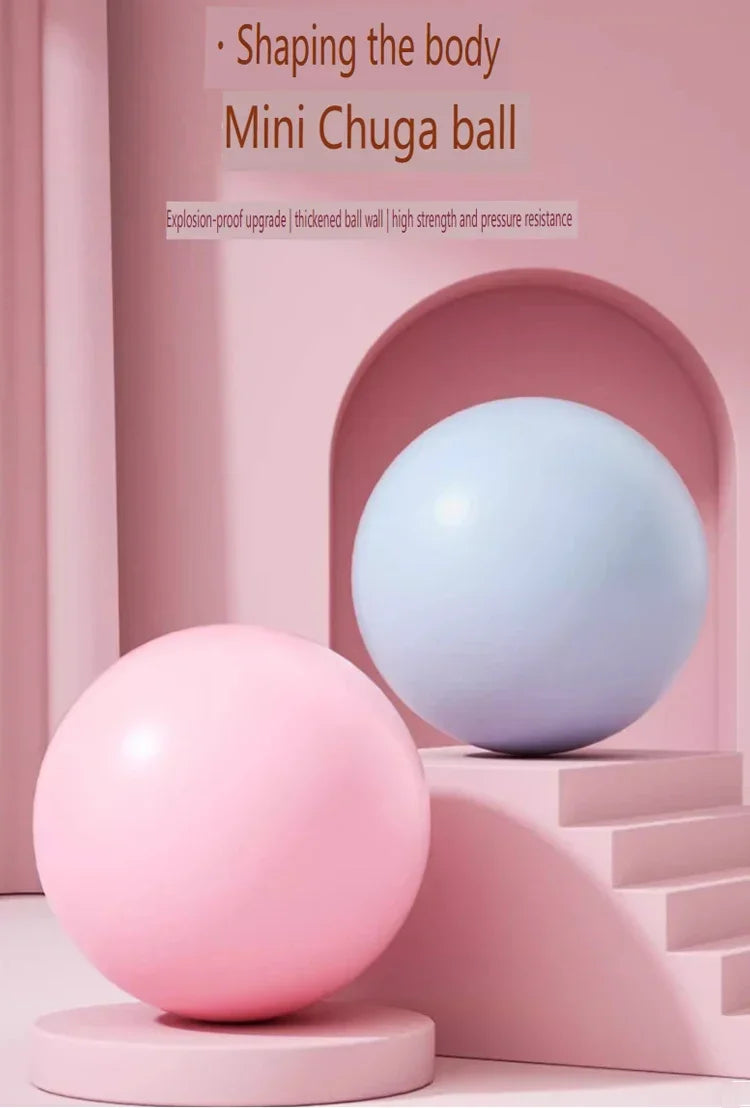 Mini Pilates Fitness Ball 25cm for Yoga & Full Body Workouts