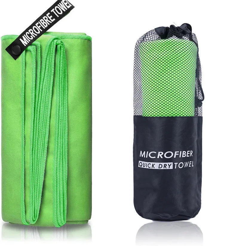 Outdoor Microfiber Quick-Drying Cooling Sports Towel – Super Absorbent Ice Towel for Fitness, Gym, Camping, and Beach (Multiple Sizes)