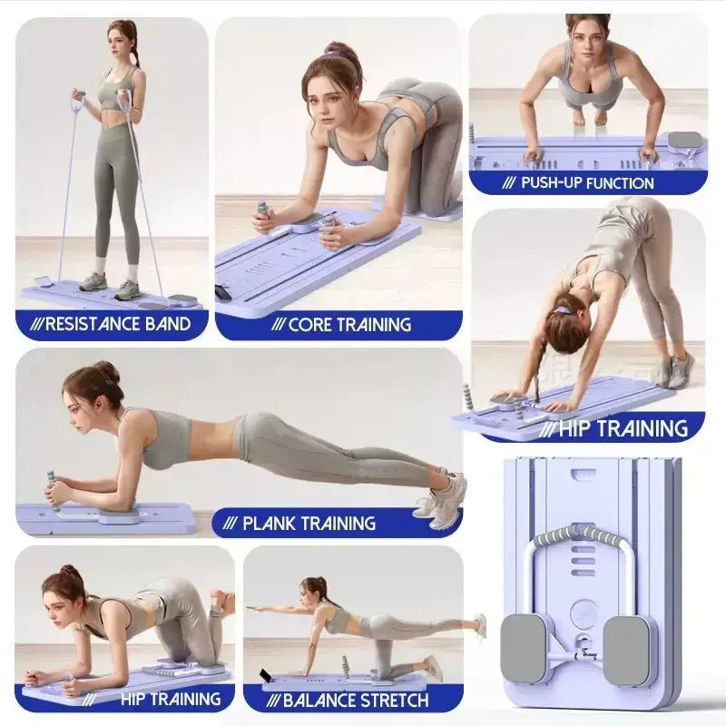 Portable Home Pilates Reformer Board