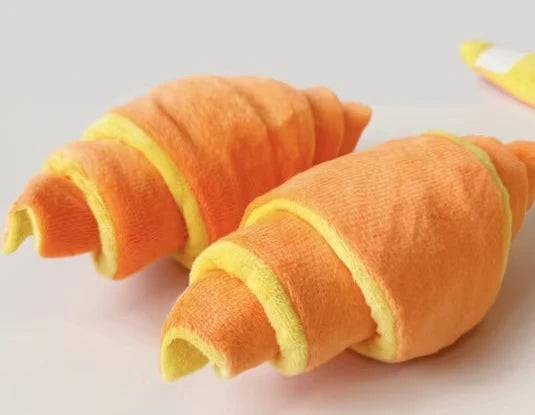 2PC Interactive Dog Sniffing Toys, Hidden Food Puzzle Plush Toys with Vocalizations, Gnawing & Teeth Grinding Pet Supplies