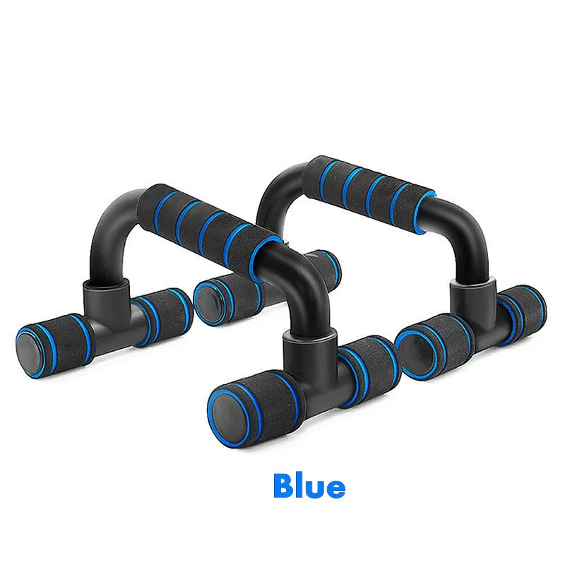 H-Shaped Ergonomic Push-Up Bars – High-Stability ABS Muscle Trainer with Sweat-Wicking Foam Grips for Home Gym, Pectoral, and Triceps Exercise