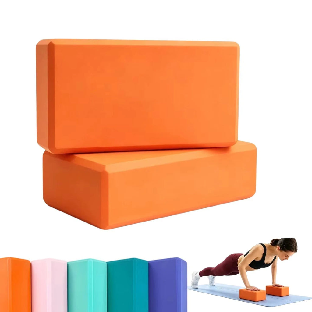 Yoga Block for Yoga, Stretching & Fitness Support