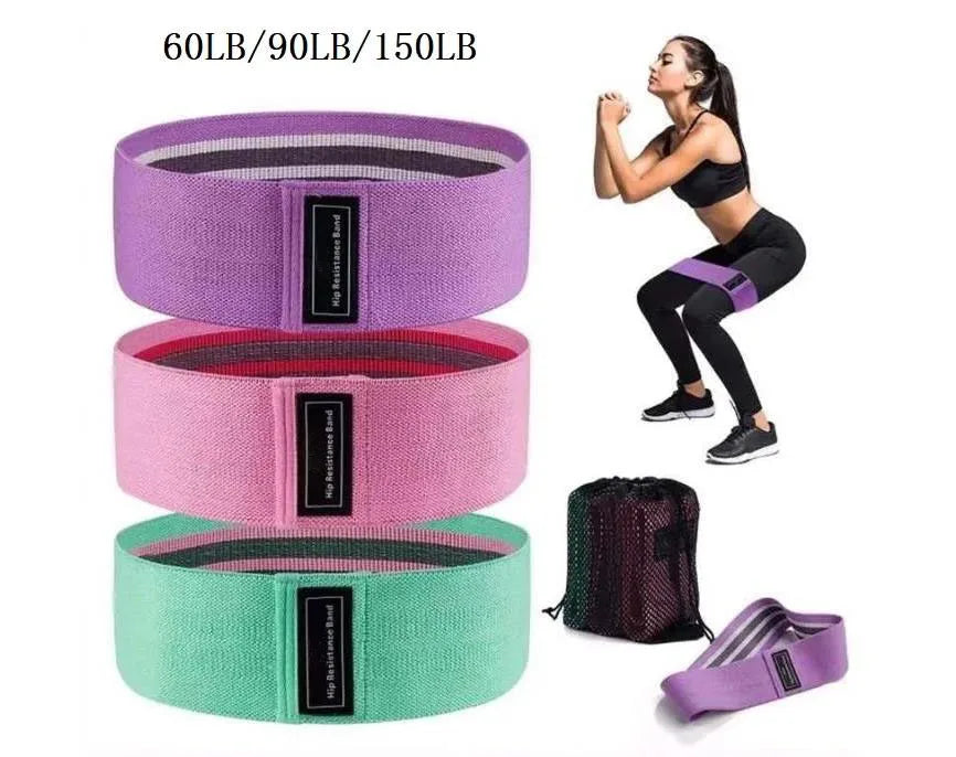 Extra Wide Knitted Hip Resistance Band