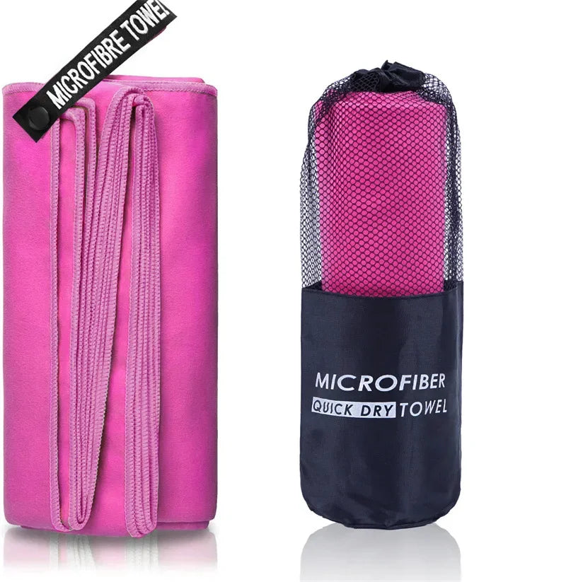 Outdoor Microfiber Quick-Drying Cooling Sports Towel – Super Absorbent Ice Towel for Fitness, Gym, Camping, and Beach (Multiple Sizes)