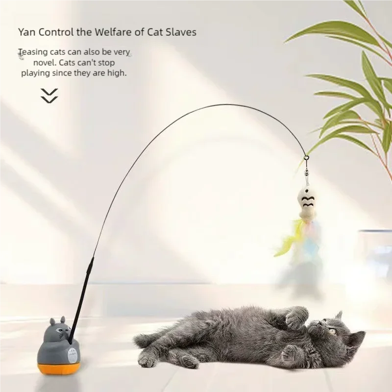 Interactive Cat Fishing Toy
