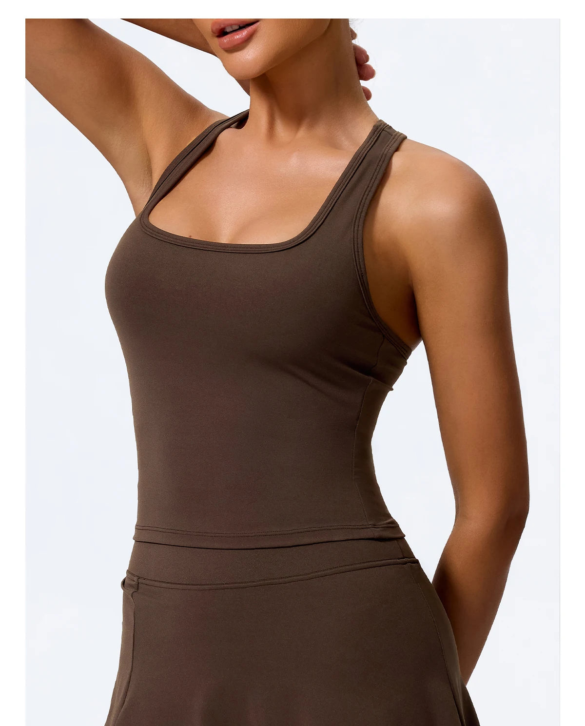 Women's High-Performance Knit Sportswear Tank Top – Quick-Dry Activewear Vest for Running, Yoga & Fitness