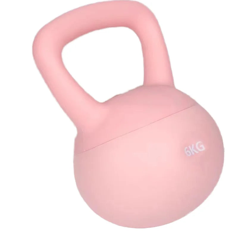 Ergonomic Soft Plastic Kettlebell for Women –  For Home Fitness, Toning, and Weight Loss