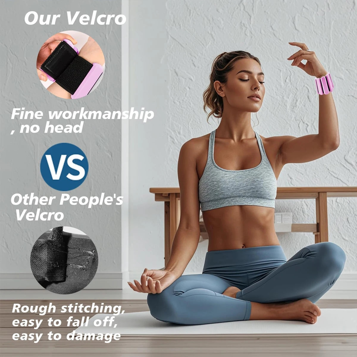 Adjustable Weight Training Wrist & Ankle Straps
