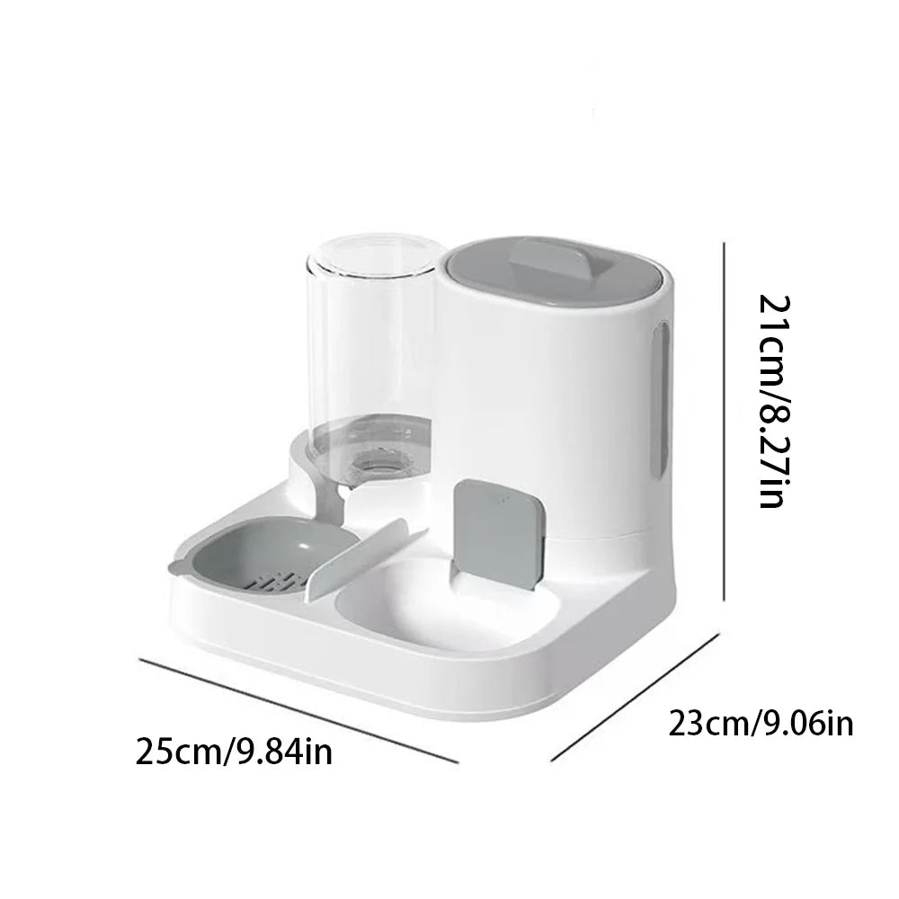 Spill-Proof Dual Pet Bowl