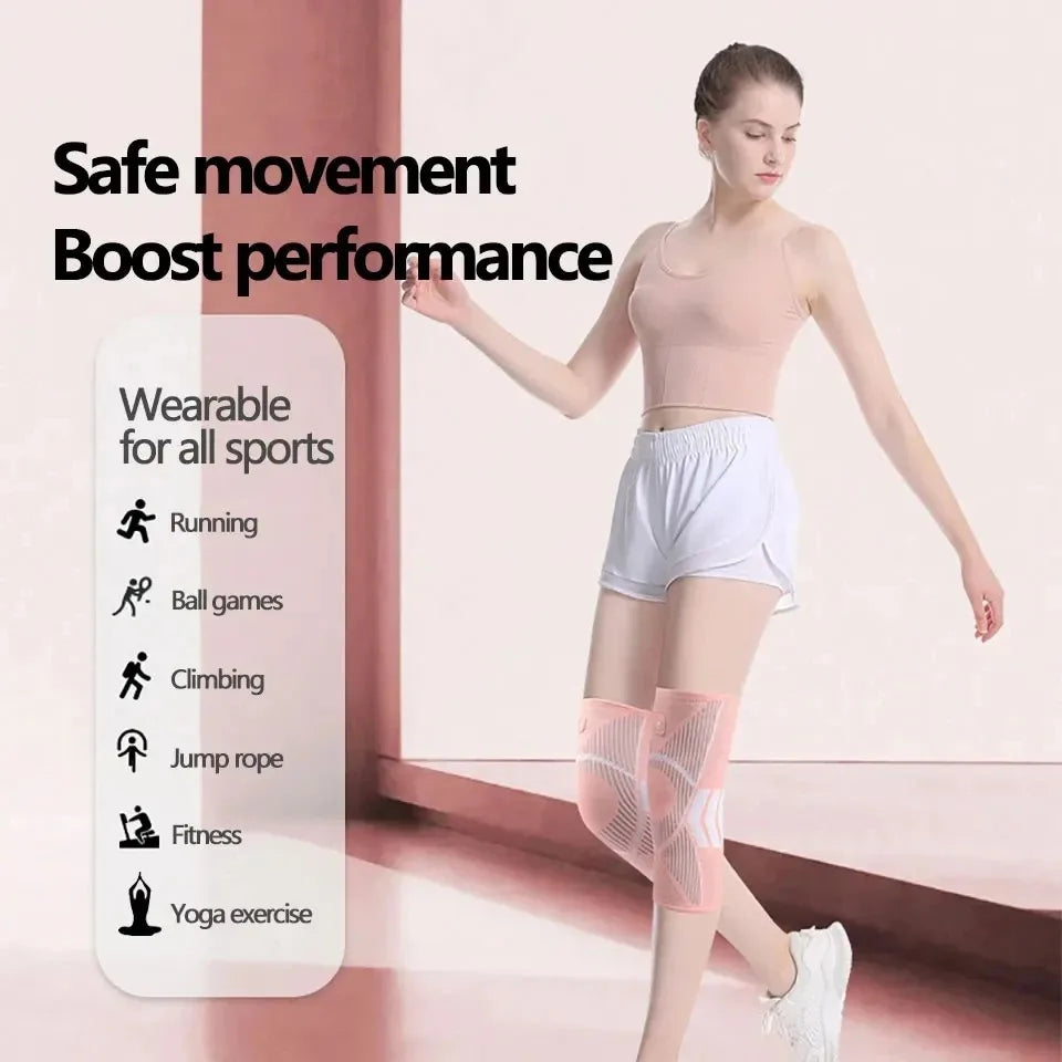 Professional Compression Knee Sleeve – Targeted Joint Support & Stability. Relief for Arthritis, Joints, and Active Recovery.