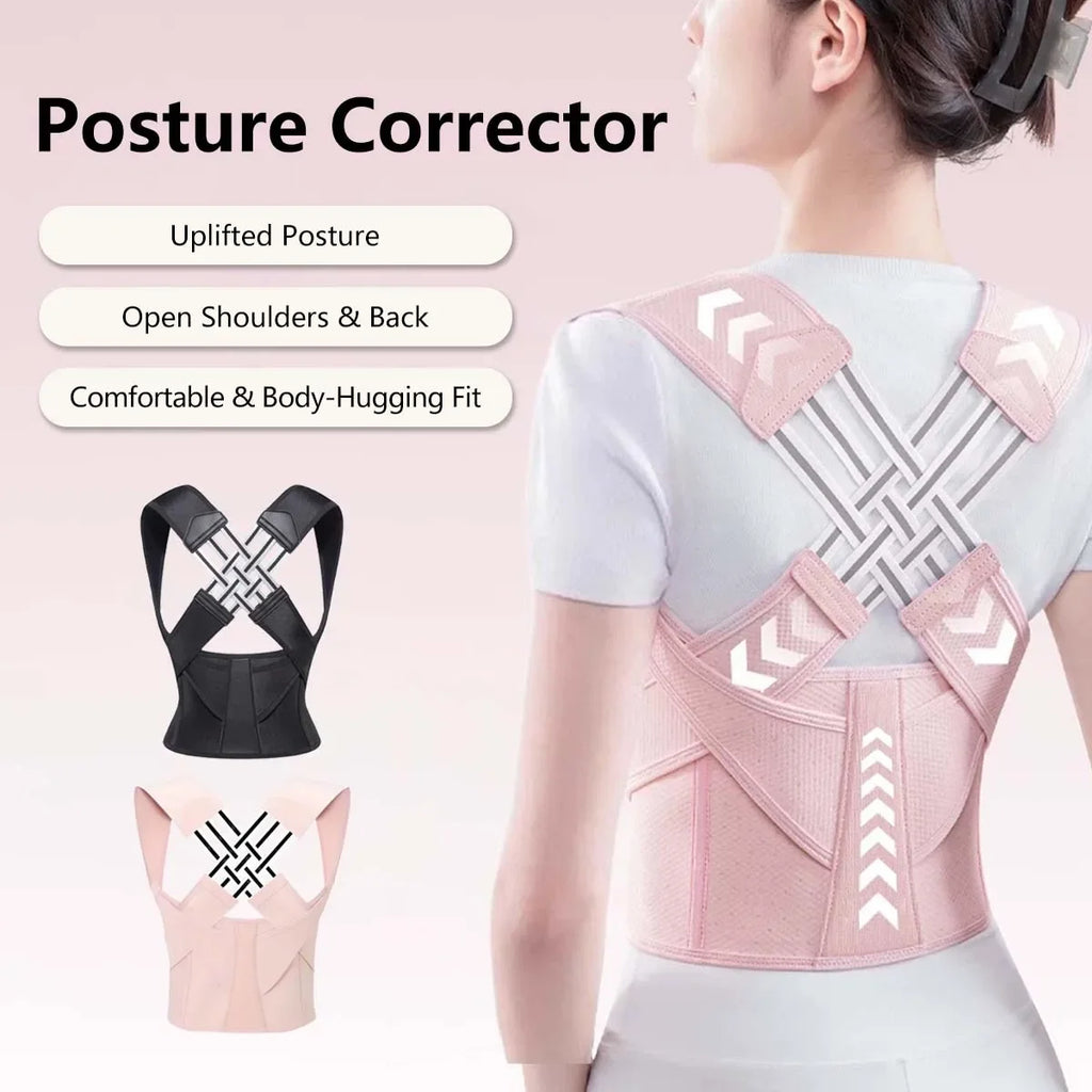 Advanced Posture Correction Vest – Adjustable Back Support & Breathable Waist Trainer for Spine Alignment