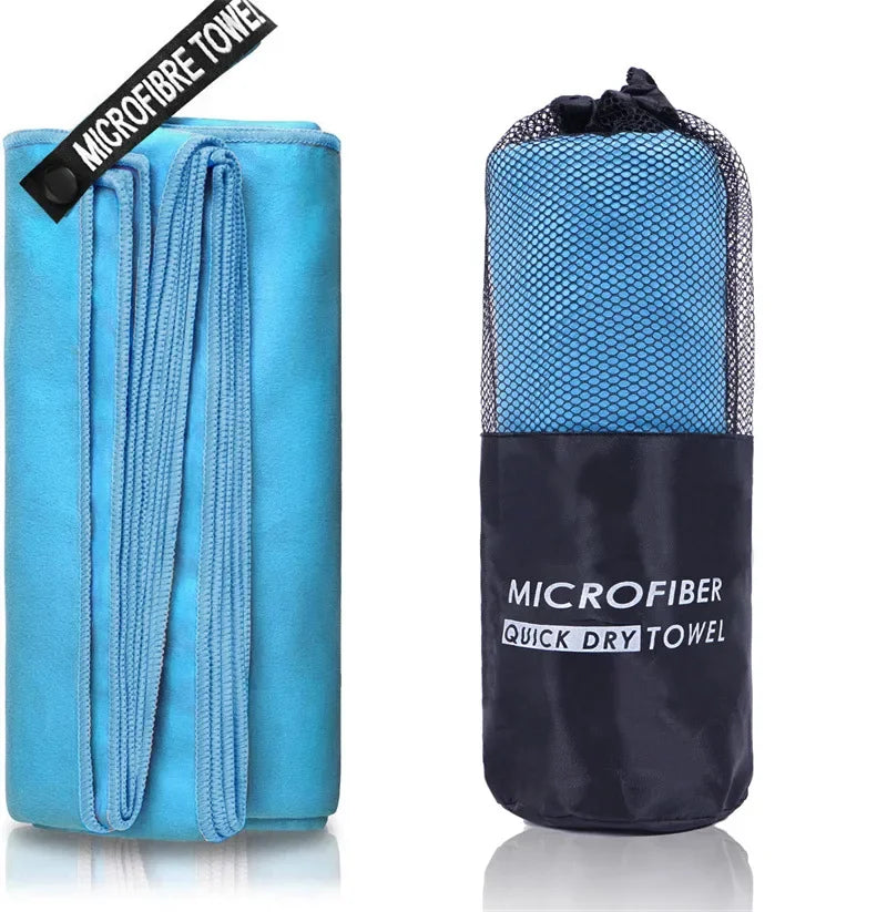 Outdoor Microfiber Quick-Drying Cooling Sports Towel – Super Absorbent Ice Towel for Fitness, Gym, Camping, and Beach (Multiple Sizes)