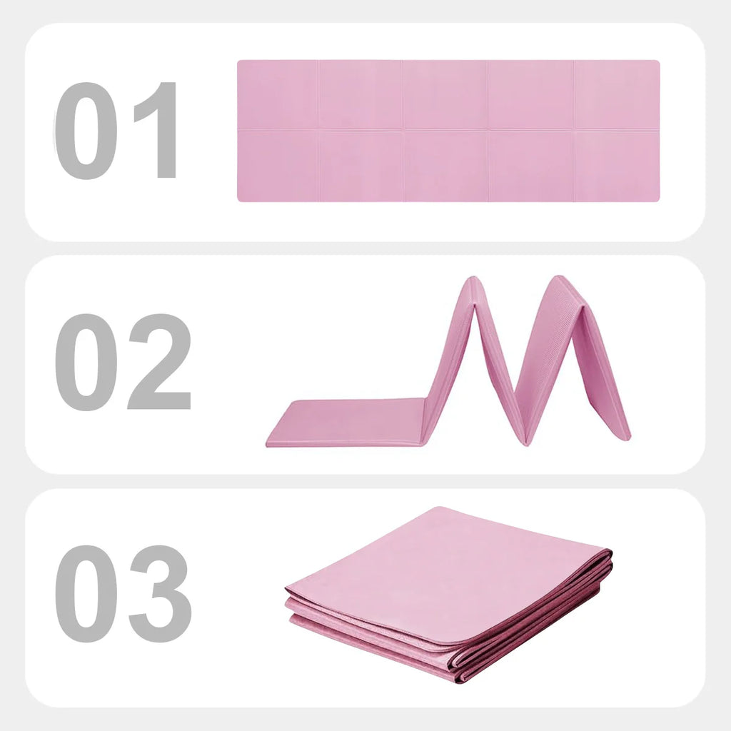 Professional 4MM High-Density Yoga Mat – Anti-Slip Exercise Pad for Pilates & Fitness