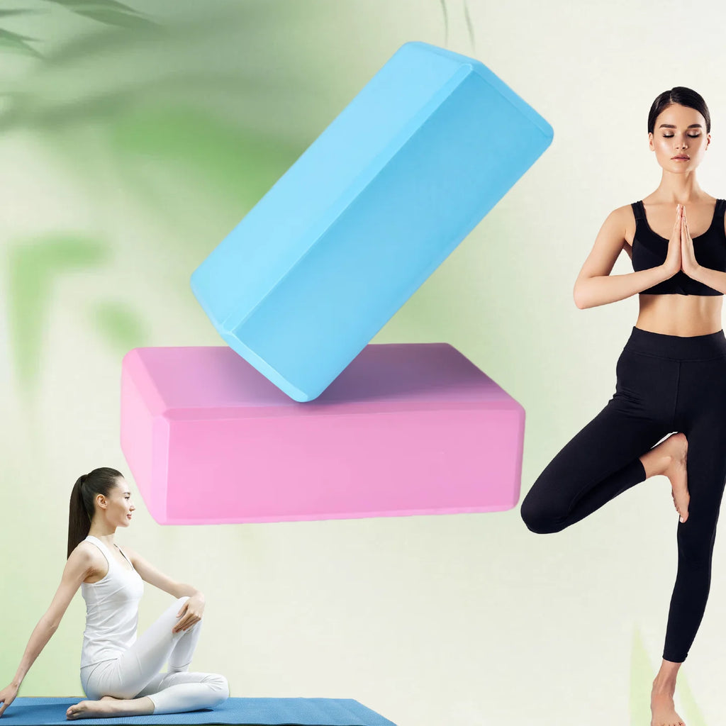 Yoga Block for Yoga, Stretching & Fitness Support