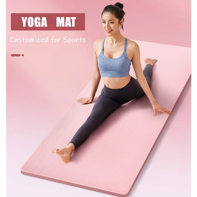 7mm NBR Yoga Mat Non-Slip