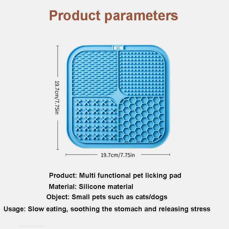 Slow Feeding Licking Pad
