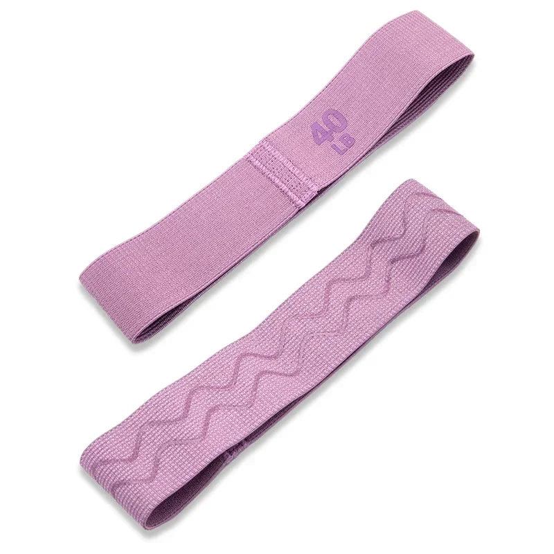 Anti-Slip Fabric Resistance Bands for Glute Activation & Hip Sculpting.