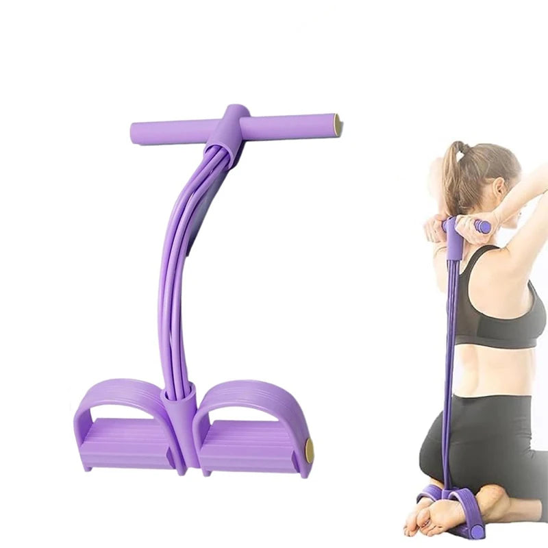 6-Tube Pedal Resistance Band