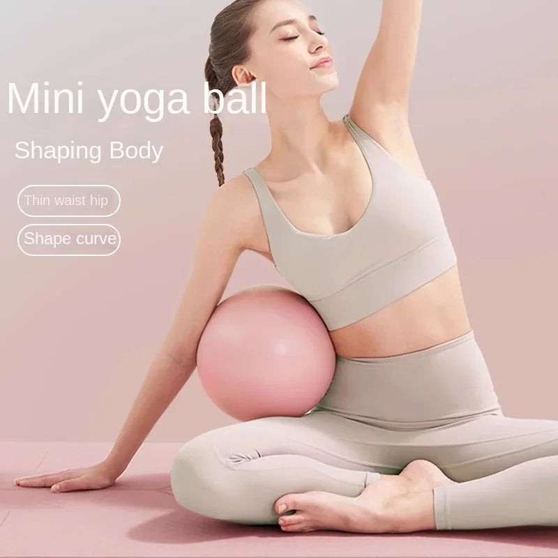 Mini Pilates Fitness Ball 25cm for Yoga & Full Body Workouts