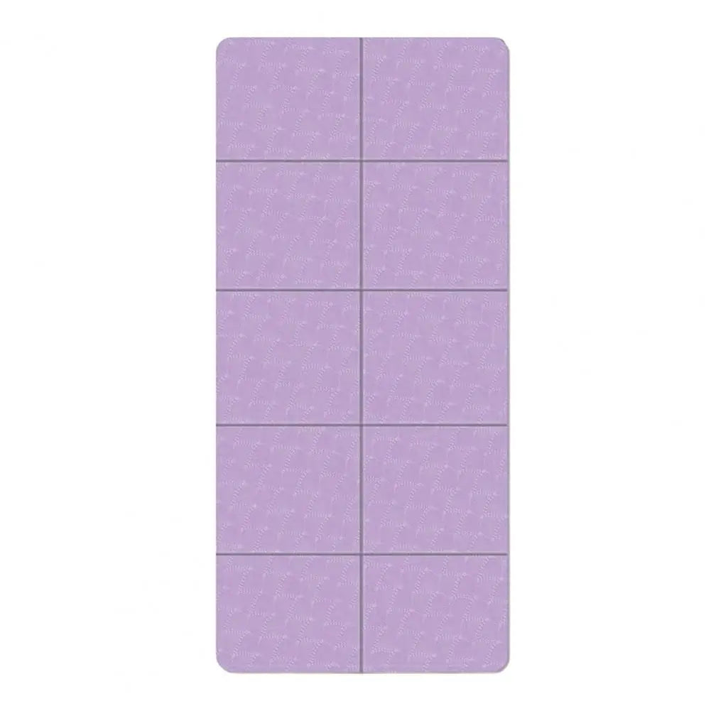 Foldable TPE Yoga Mat 6mm Non-Slip
