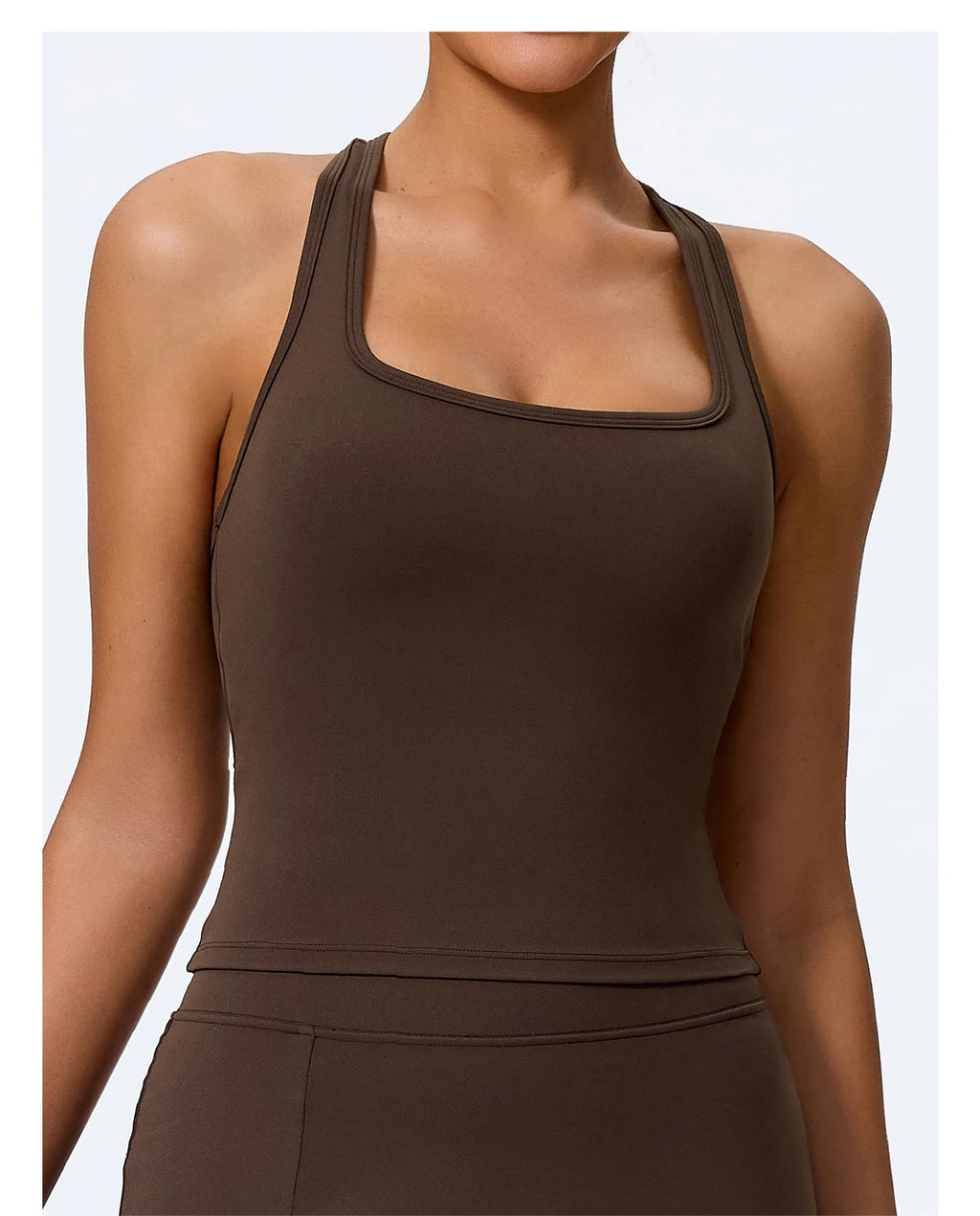 Women's High-Performance Knit Sportswear Tank Top – Quick-Dry Activewear Vest for Running, Yoga & Fitness