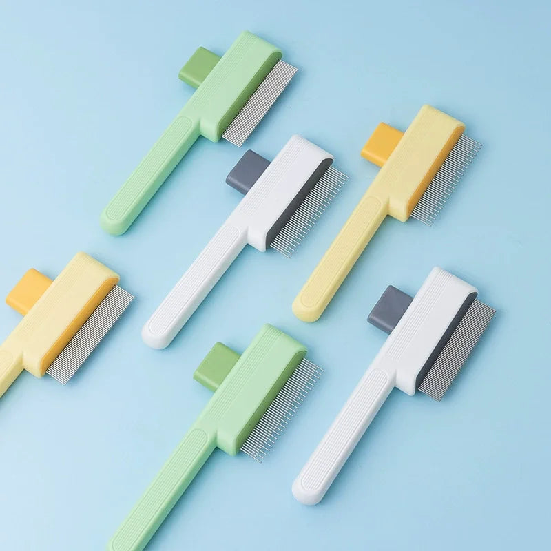 Self-Cleaning Pet Grooming Brush